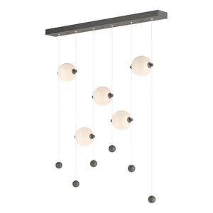 Hubbardton Forge - 139050-LED-STND-20-GG0668 - LED Pendant - Abacus - Natural Iron