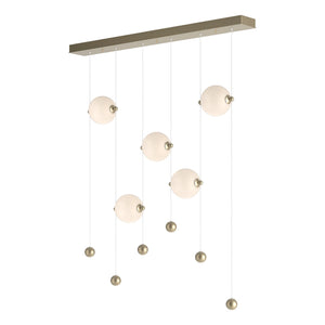 Hubbardton Forge - 139050-LED-STND-84-GG0668 - LED Pendant - Abacus - Soft Gold