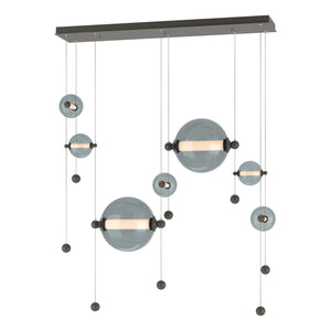 Hubbardton Forge - 139054-LED-STND-07-YL0694 - LED Pendant - Abacus - Dark Smoke