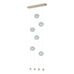 Hubbardton Forge - 139055-LED-STND-84-YL0668 - LED Pendant - Abacus - Soft Gold