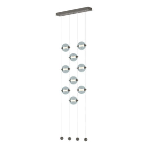 Hubbardton Forge - 139057-LED-STND-07-YL0668 - LED Pendant - Abacus - Dark Smoke