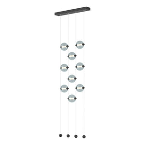 Hubbardton Forge - 139057-LED-STND-10-YL0668 - LED Pendant - Abacus - Black