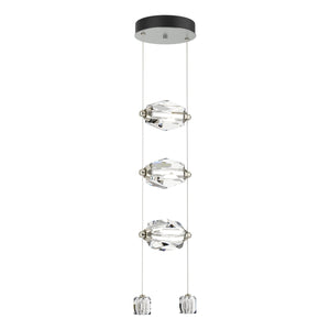 Hubbardton Forge - 139058-LED-STND-82-CR - LED Pendant - Gatsby - Vintage Platinum