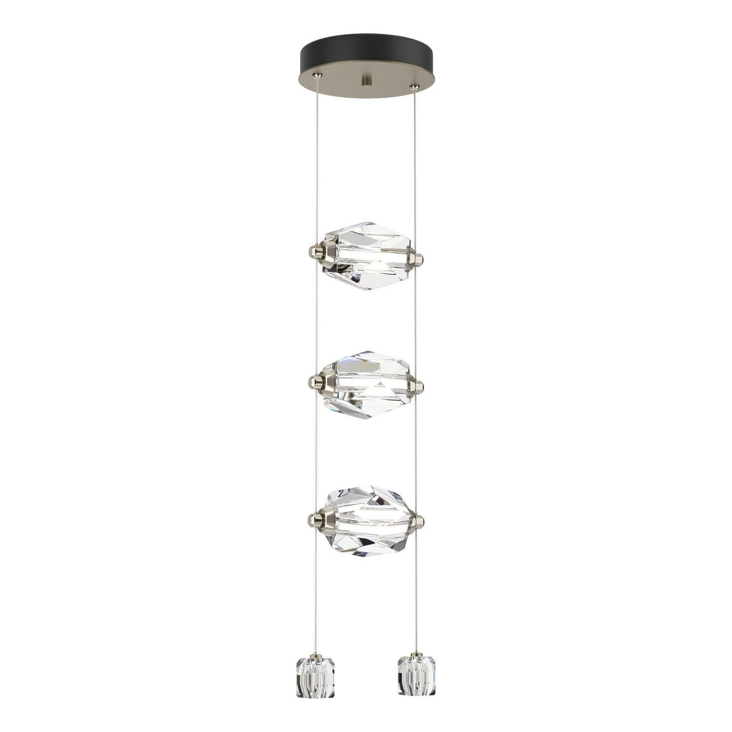 Hubbardton Forge - 139058-LED-STND-84-CR - LED Pendant - Gatsby - Soft Gold