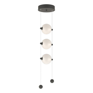 Hubbardton Forge - 139059-LED-STND-20-GG0668 - LED Pendant - Abacus - Natural Iron