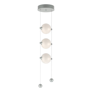 Hubbardton Forge - 139059-LED-STND-82-GG0668 - LED Pendant - Abacus - Vintage Platinum