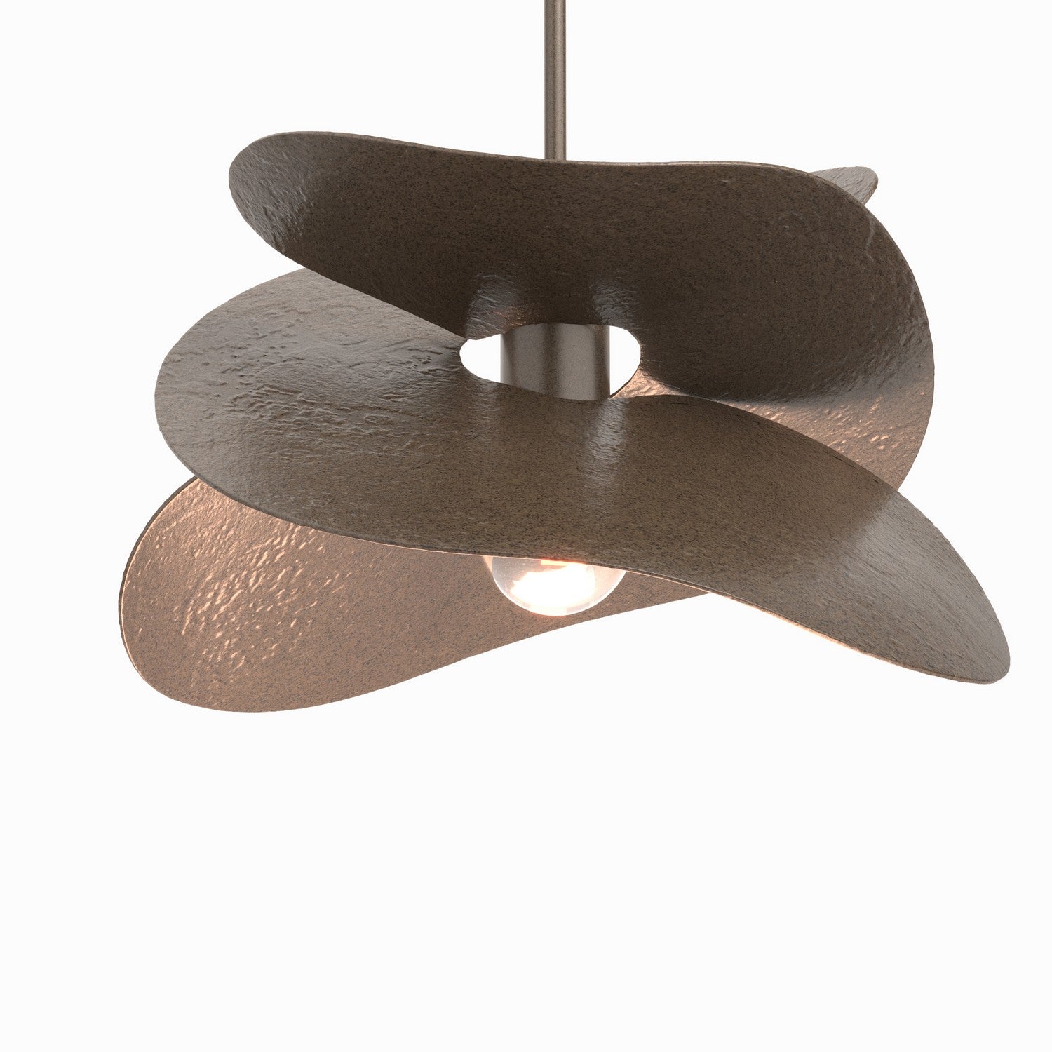 Hubbardton Forge - 139450-SKT-MULT-05 - One Light Pendant - Hibiscus - Bronze