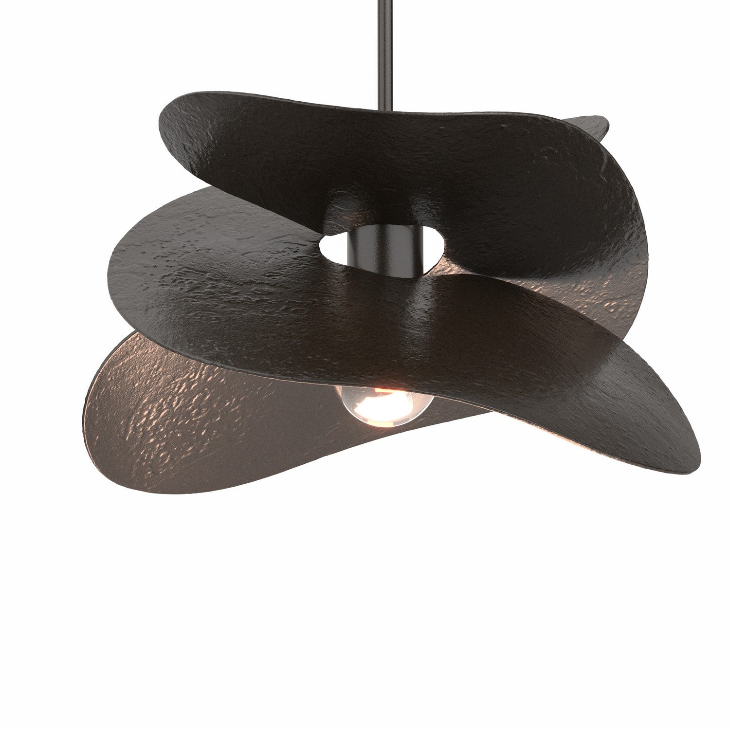 Hubbardton Forge - 139450-SKT-MULT-14 - One Light Pendant - Hibiscus - Oil Rubbed Bronze