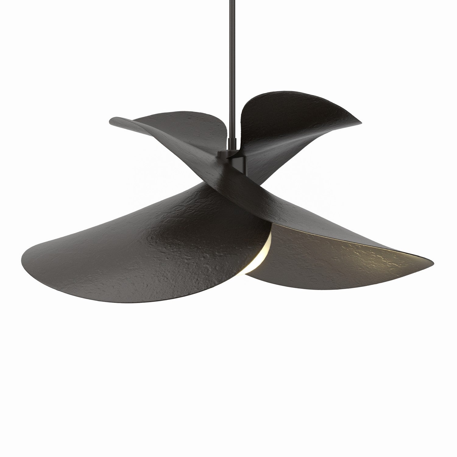 Hubbardton Forge - 139455-SKT-MULT-14 - One Light Pendant - Hibiscus - Oil Rubbed Bronze