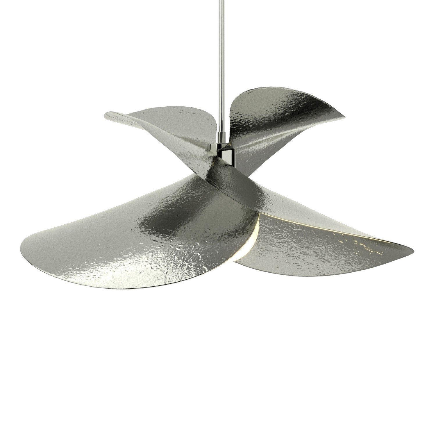 Hubbardton Forge - 139455-SKT-MULT-85 - One Light Pendant - Hibiscus - Sterling