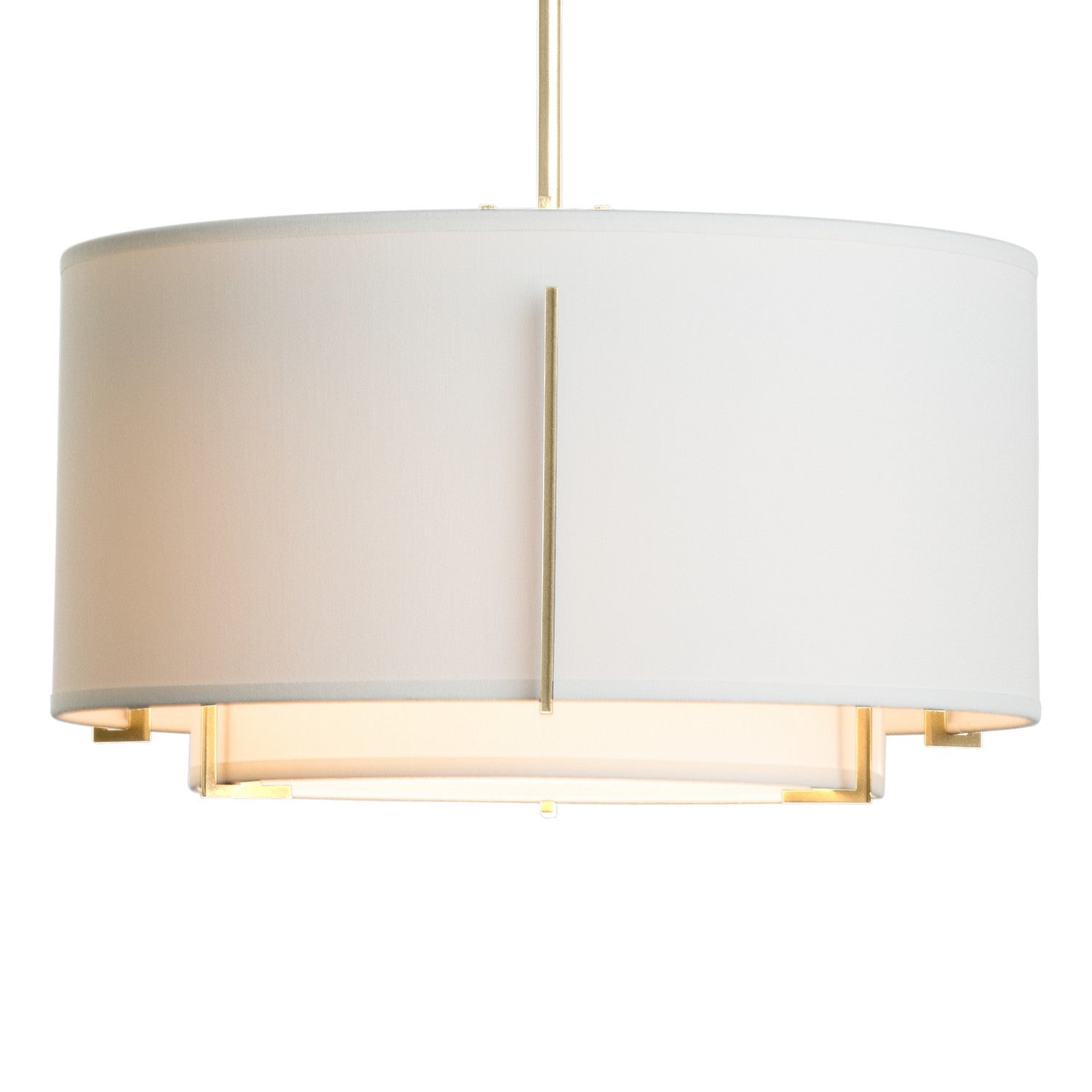 Hubbardton Forge - 139602-SKT-MULT-89-SF1099-SF1590 - Exos Small Double Shade Pendant - Exos - Ink
