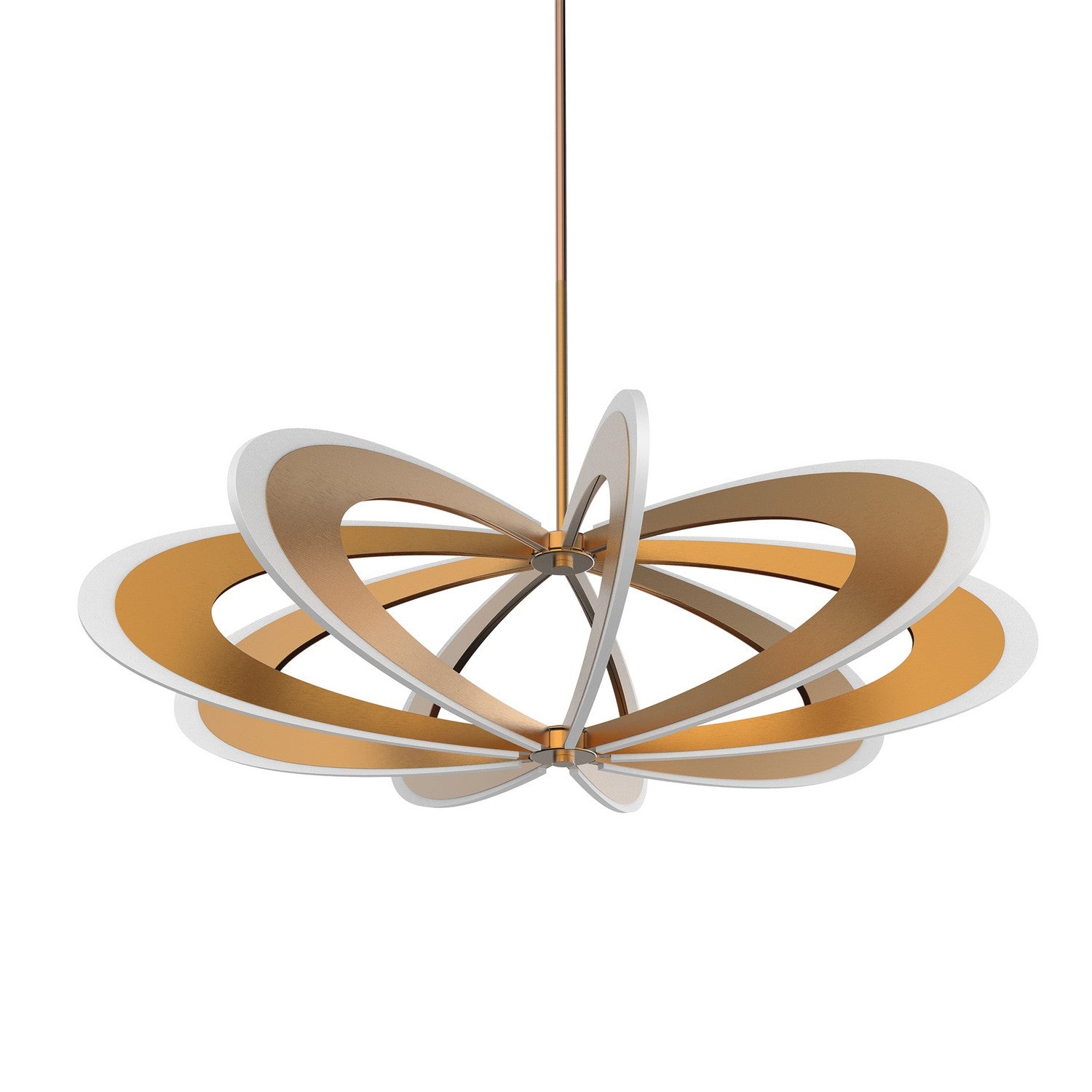 BlackJack Lighting - IRD-36C-EG-27Z-30K - LED Pendant - Iridium - Etched Gold