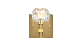 Elegant Lighting - 3509W6G - One Light Wall Sconce - Graham - Gold and Clear