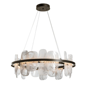 Hubbardton Forge - 139660-LED-STND-14-YR0708 - LED Pendant - Vitre - Oil Rubbed Bronze