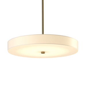 Hubbardton Forge - 139713-LED-MULT-86-SH1970 - LED Pendant - Disq - Modern Brass