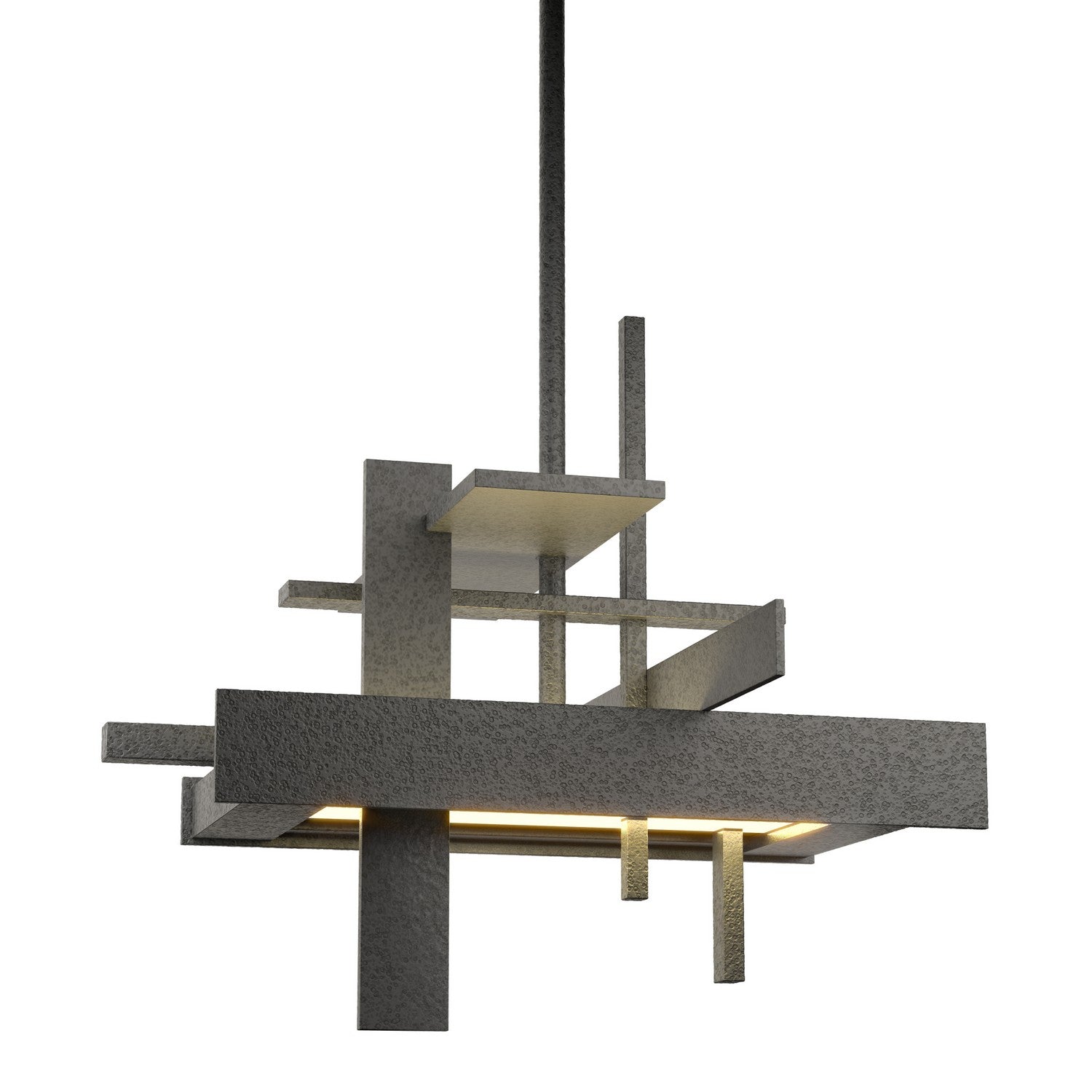 Hubbardton Forge - 139718-LED-MULT-20 - Planar Small LED Pendant - Planar - Natural Iron