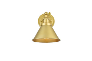Elegant Lighting - LD7324W7BRA - One Light Bath Sconce - Bentley - Brass