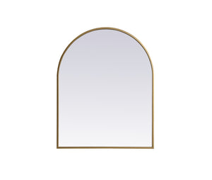 Elegant Lighting - MR1A2430BRS - Mirror - Ayra - Brass