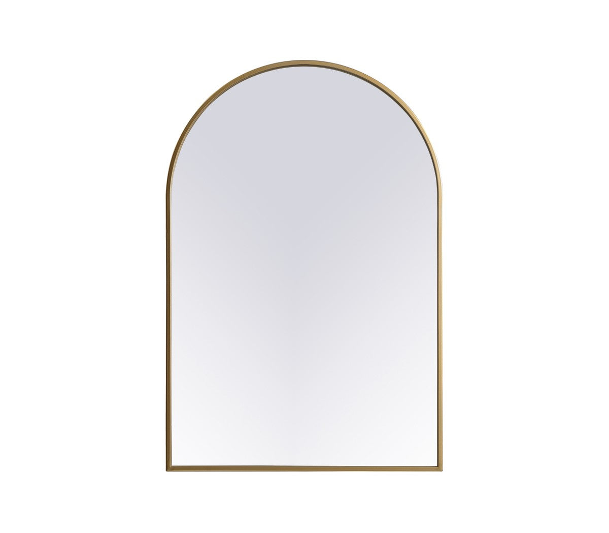 Elegant Lighting - MR1A2436BRS - Mirror - Ayra - Brass