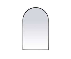 Elegant Lighting - MR1A2440BLK - Mirror - Ayra - Black
