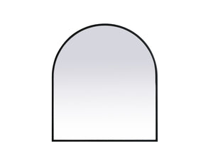 Elegant Lighting - MR1A2730BLK - Mirror - Ayra - Black