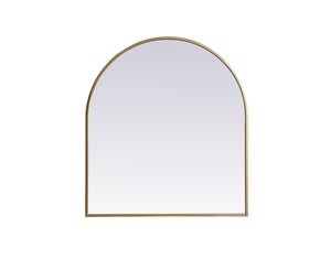 Elegant Lighting - MR1A2730BRS - Mirror - Ayra - Brass