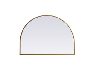 Elegant Lighting - MR1A3324BRS - Mirror - Ayra - Brass
