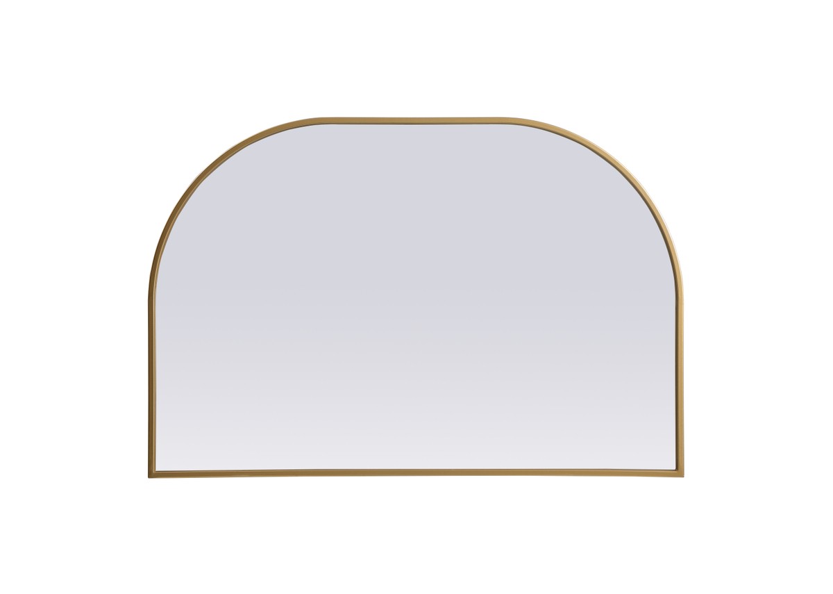 Elegant Lighting - MR1B3624BRS - Mirror - Blaire - Brass