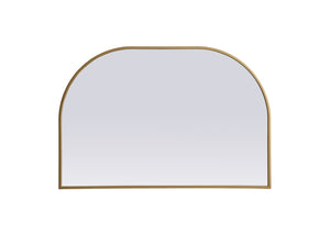 Elegant Lighting - MR1B3624BRS - Mirror - Blaire - Brass