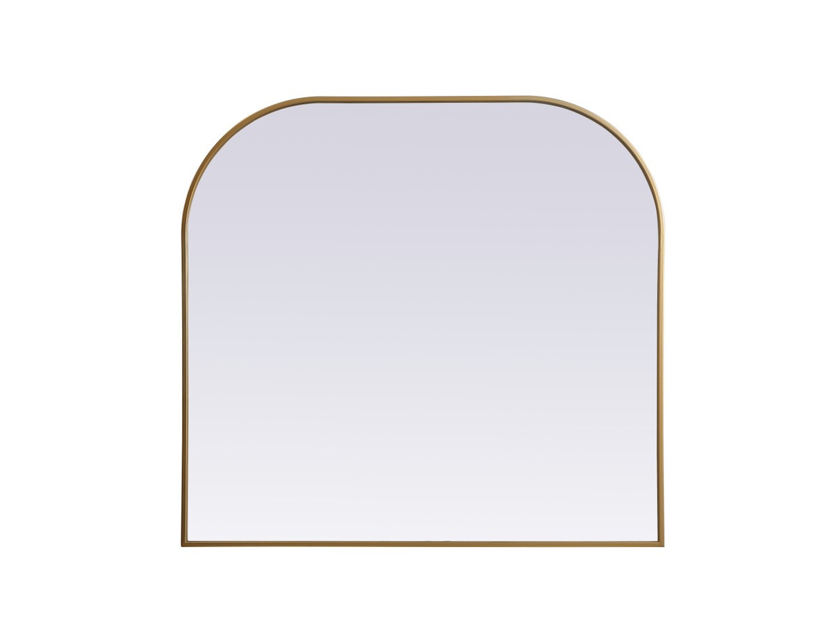 Elegant Lighting - MR1B4038BRS - Mirror - Blaire - Brass