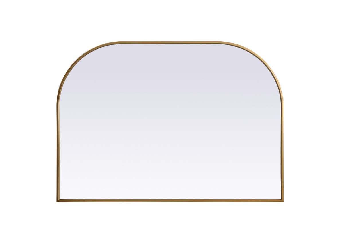 Elegant Lighting - MR1B4230BRS - Mirror - Blaire - Brass