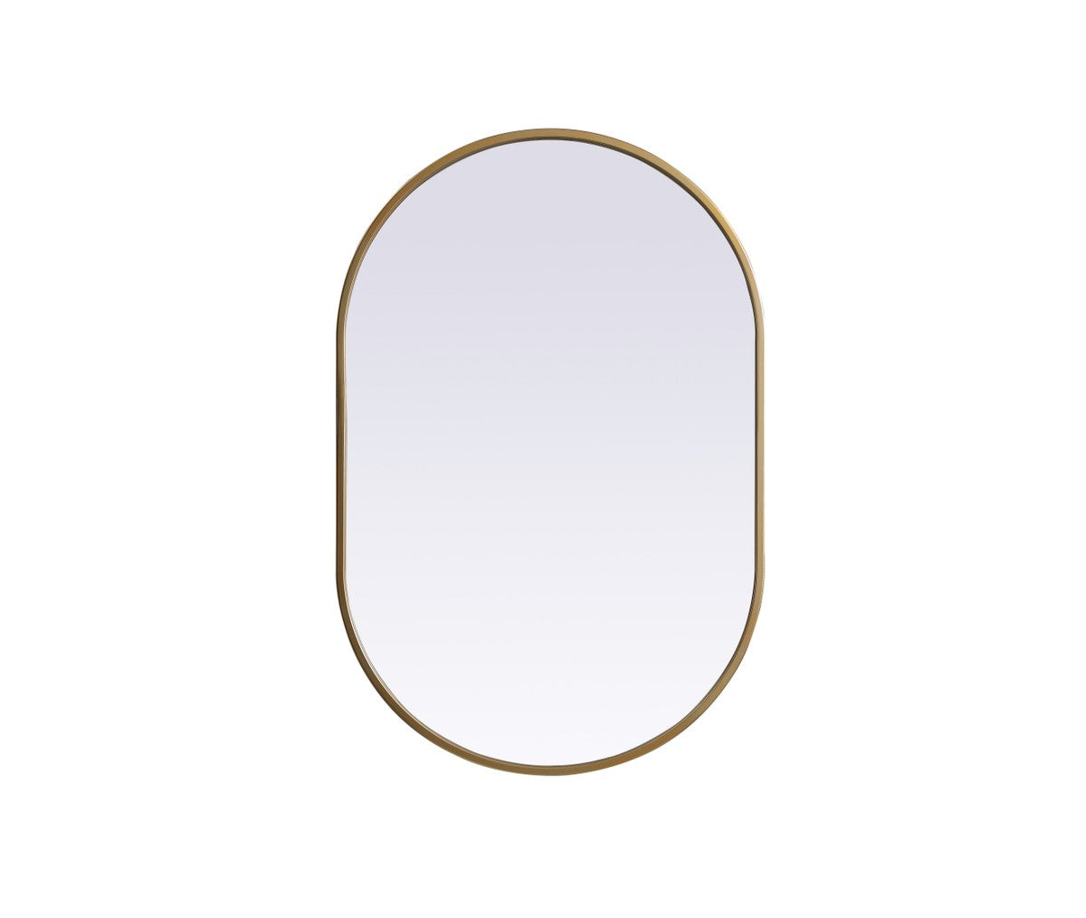Elegant Lighting - MR2A2030BRS - Mirror - Asha - Brass