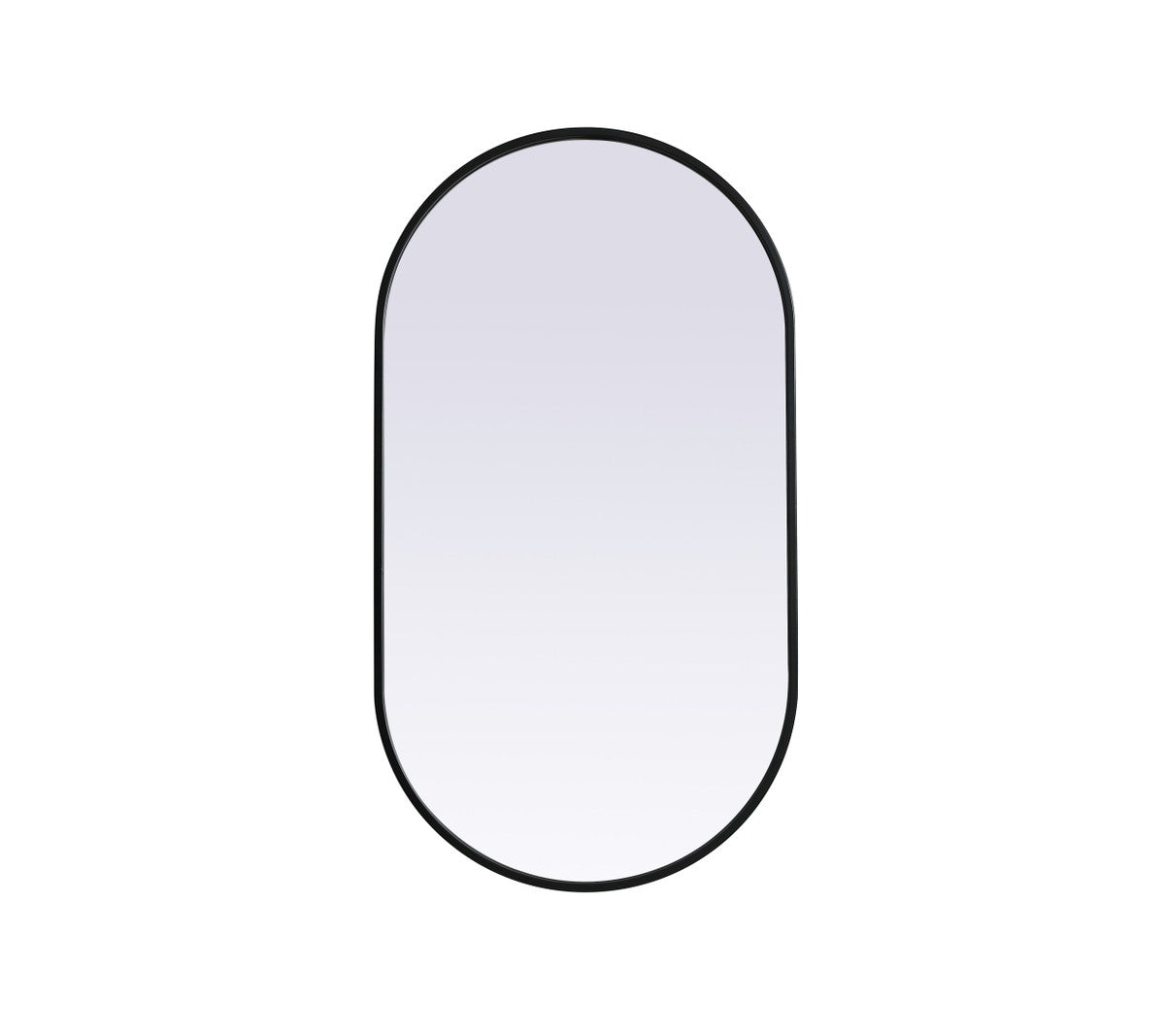 Elegant Lighting - MR2A2036BLK - Mirror - Asha - Black