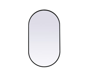 Elegant Lighting - MR2A2036BLK - Mirror - Asha - Black