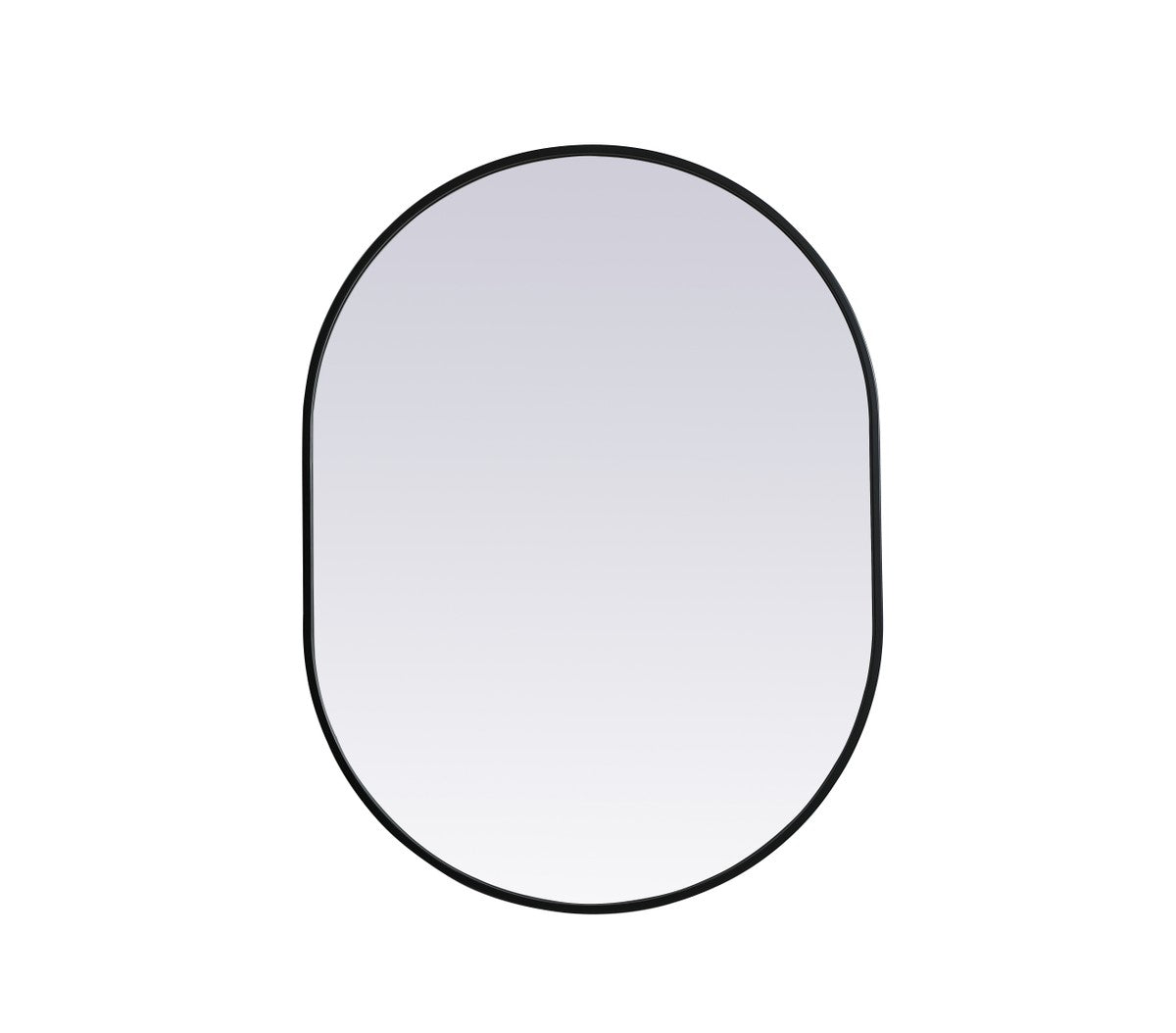 Elegant Lighting - MR2A2736BLK - Mirror - Asha - Black