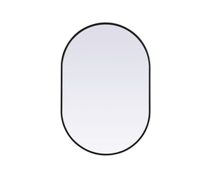 Elegant Lighting - MR2A2740BLK - Mirror - Asha - Black