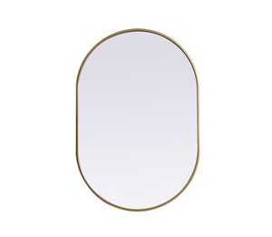 Elegant Lighting - MR2A2740BRS - Mirror - Asha - Brass