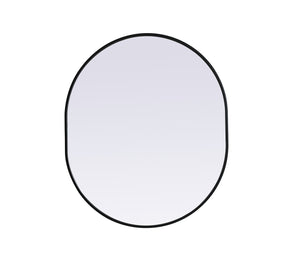 Elegant Lighting - MR2A3036BLK - Mirror - Asha - Black