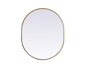 Elegant Lighting - MR2A3036BRS - Mirror - Asha - Brass