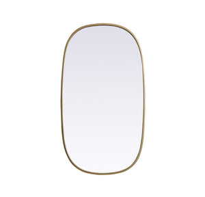 Elegant Lighting - MR2B2036BRS - Mirror - Brynn - Brass