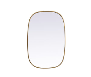 Elegant Lighting - MR2B2436BRS - Mirror - Brynn - Brass