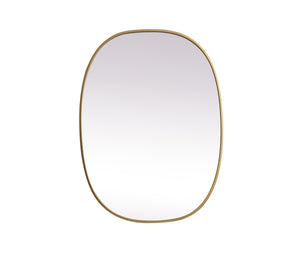 Elegant Lighting - MR2B2736BRS - Mirror - Brynn - Brass