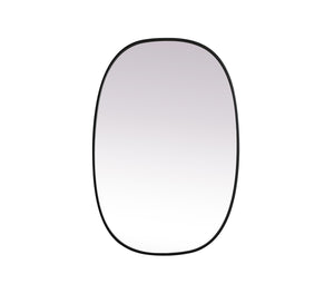 Elegant Lighting - MR2B2740BLK - Mirror - Brynn - Black