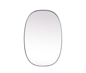 Elegant Lighting - MR2B2740SIL - Mirror - Brynn - Silver