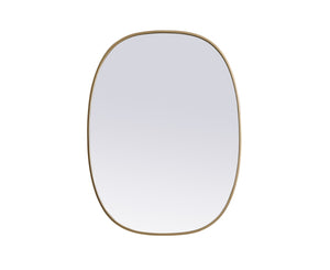 Elegant Lighting - MR2B3040BRS - Mirror - Brynn - Brass