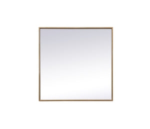Elegant Lighting - MR42424BR - Mirror - Eternity - Brass