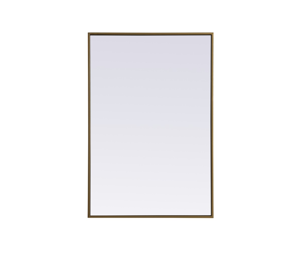 Elegant Lighting - MR42436BR - Mirror - Eternity - Brass