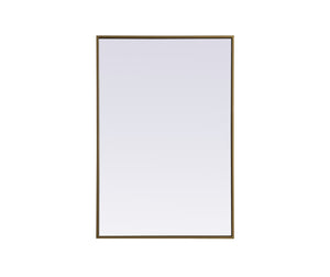 Elegant Lighting - MR42436BR - Mirror - Eternity - Brass