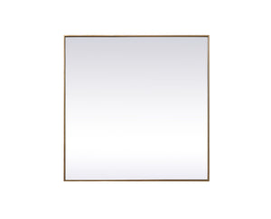 Elegant Lighting - MR44242BR - Mirror - Eternity - Brass