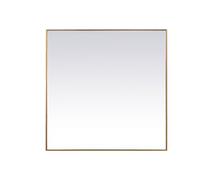Elegant Lighting - MR44848BR - Mirror - Eternity - Brass